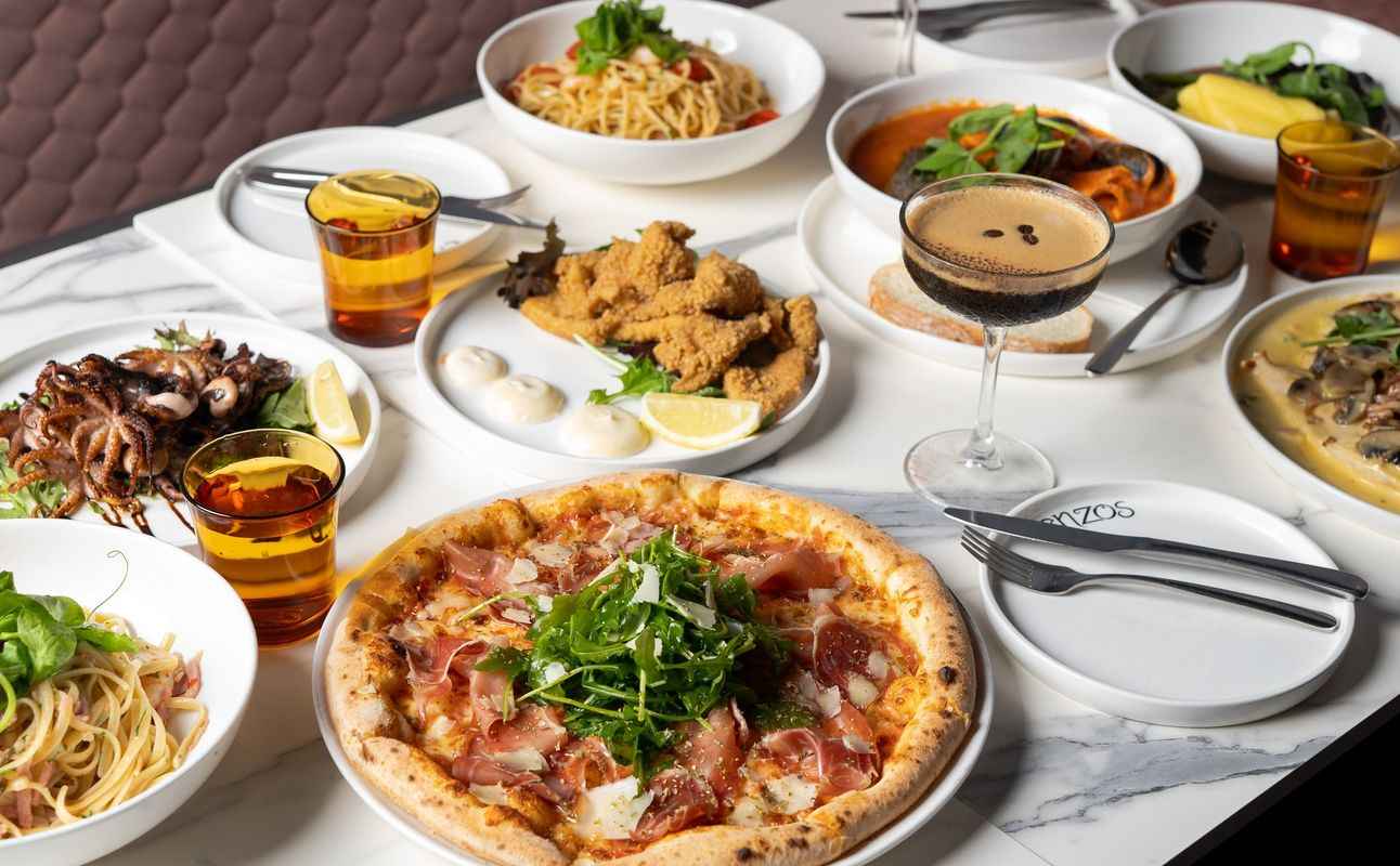 Enjoy Italian, Vegetarian options, Vegan options, Gluten Free options, Restaurant, Child friendly, Table service, $$$, Families and Groups cuisine at Enzos Cucina Mt Druitt in Mount Druitt, Sydney