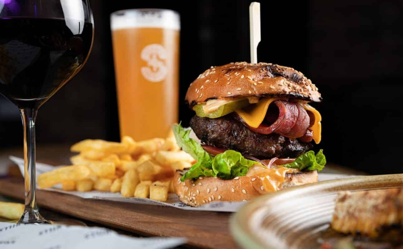 Enjoy Australian, Pub Food, Burgers, Vegan options, Vegetarian options, Bars & pubs, Table service, $$$, Craft beer and Groups cuisine at Sydney Brewery in Surry Hills, Sydney