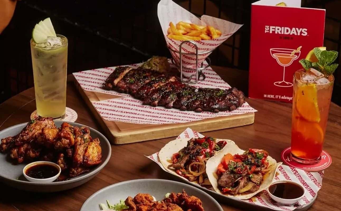 Enjoy American, Gluten Free options, Dairy free options, Vegan options, Vegetarian options, Cocktail bar, Restaurant, Highchairs available, Table service, Child friendly, $$$, Groups and Date night cuisine at TGI Fridays Carousel in Cannington, Perth