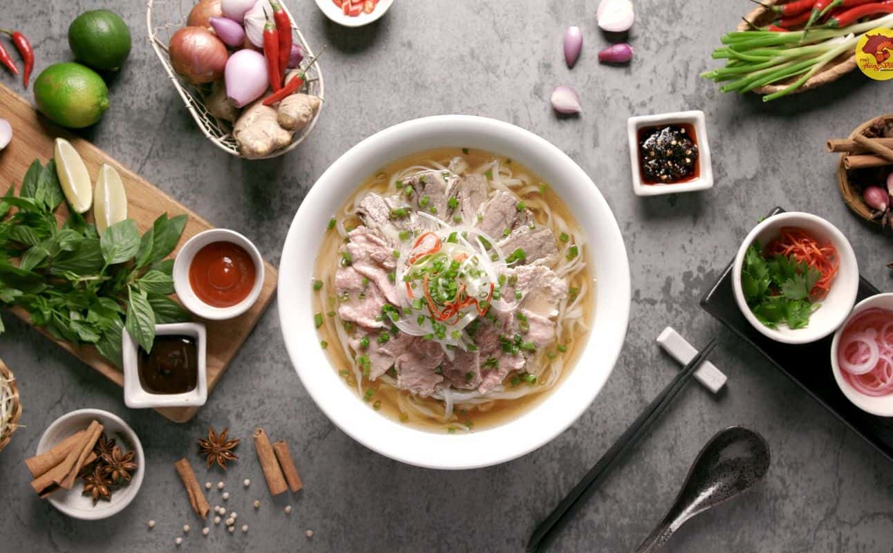 Enjoy Vietnamese, Gluten Free options, Vegetarian options, Restaurant, Indoor & outdoor seating, Street parking, Highchairs available, Wheelchair accessible, Non-smoking, $$, Families and Groups cuisine at Pho Hung Vuong Paddington in Paddington, Brisbane